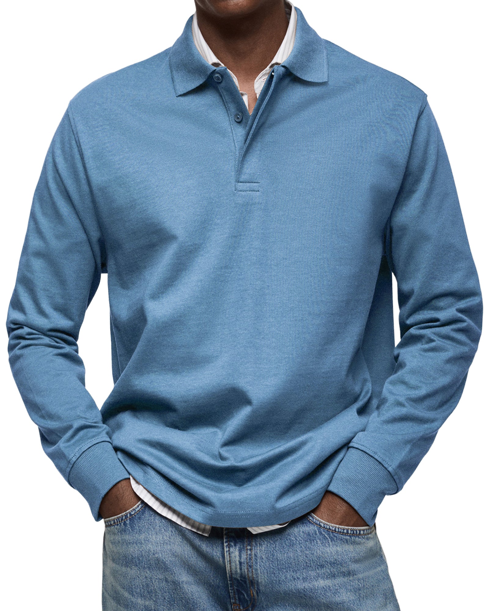 CRAWFORD DALLAS | LUXURY LONG-SLEEVED POLO