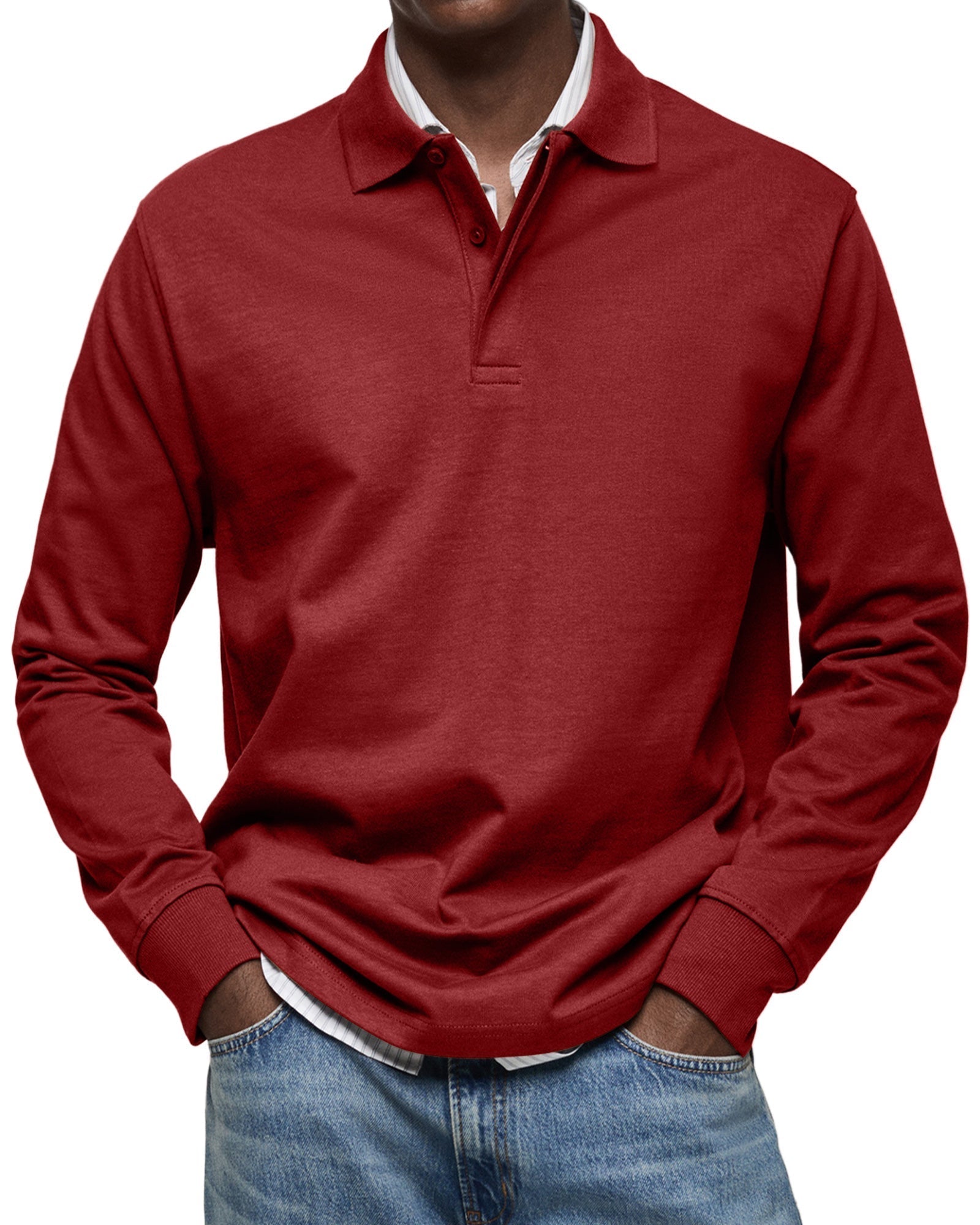 CRAWFORD DALLAS | LUXURY LONG-SLEEVED POLO