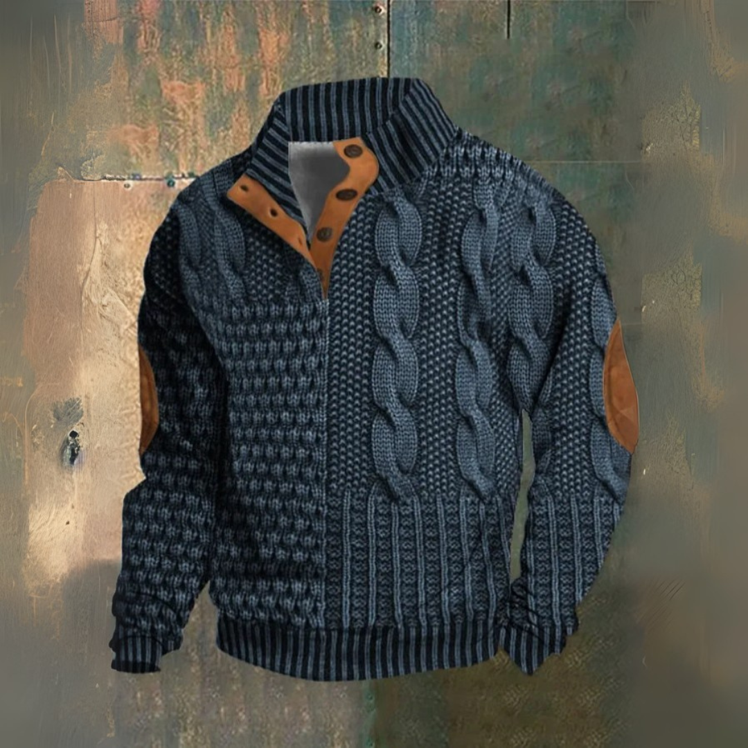 CRAWFORD DALLAS | CASUAL HIGH COLLAR SWEATER