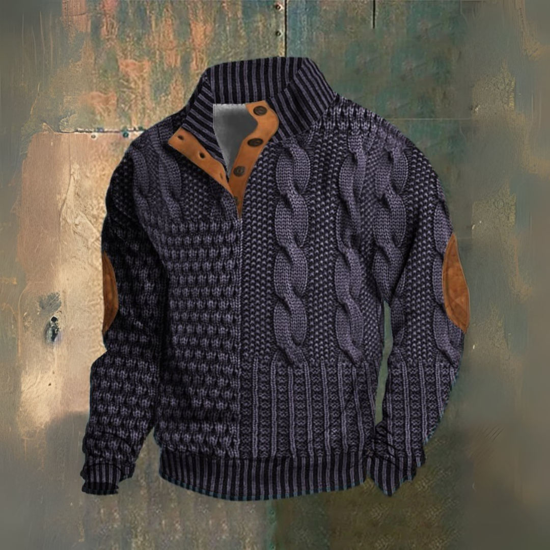 CRAWFORD DALLAS | CASUAL HIGH COLLAR SWEATER