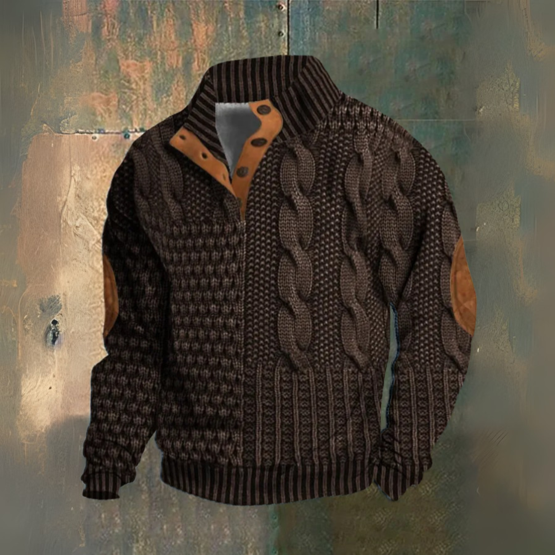 CRAWFORD DALLAS | CASUAL HIGH COLLAR SWEATER