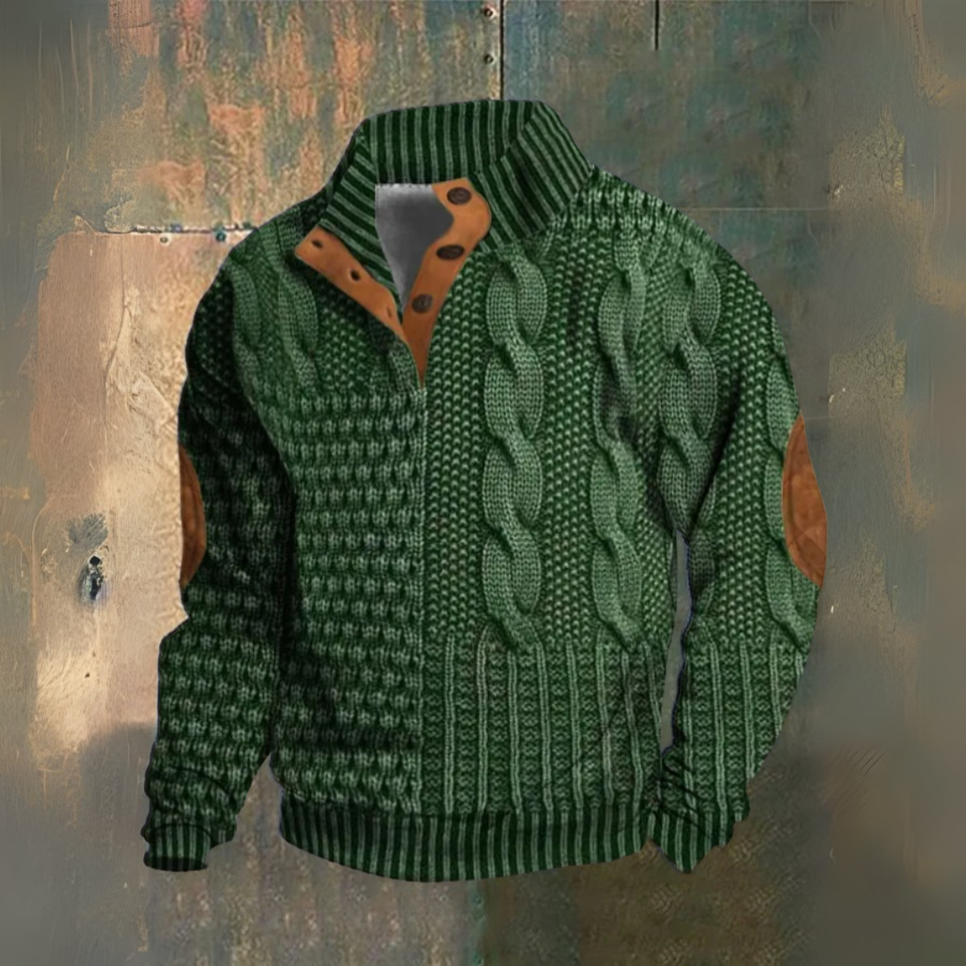 CRAWFORD DALLAS | CASUAL HIGH COLLAR SWEATER