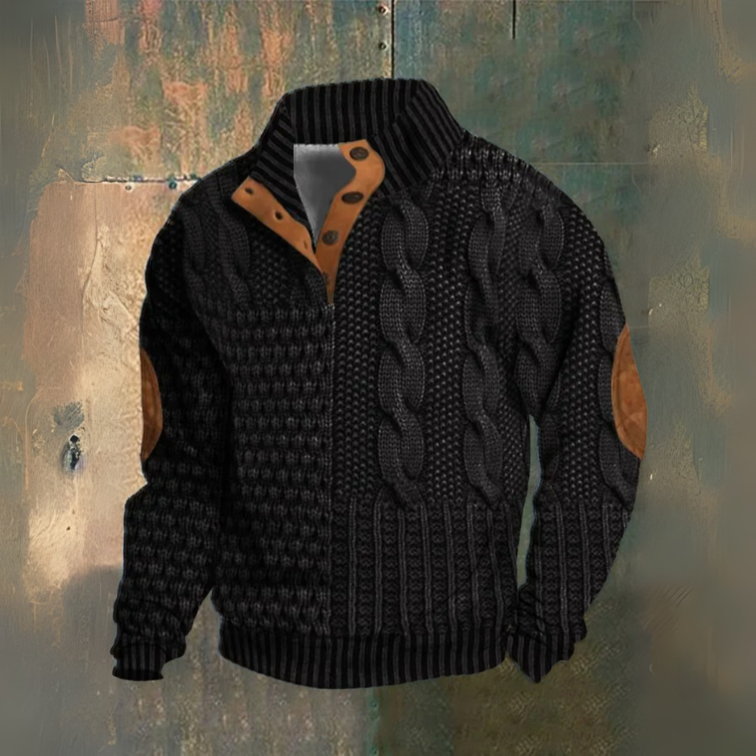 CRAWFORD DALLAS | CASUAL HIGH COLLAR SWEATER