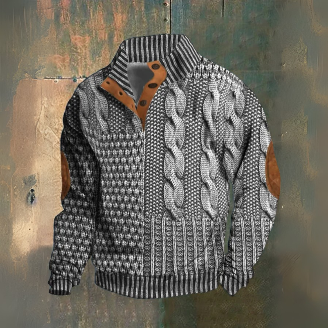 CRAWFORD DALLAS | CASUAL HIGH COLLAR SWEATER