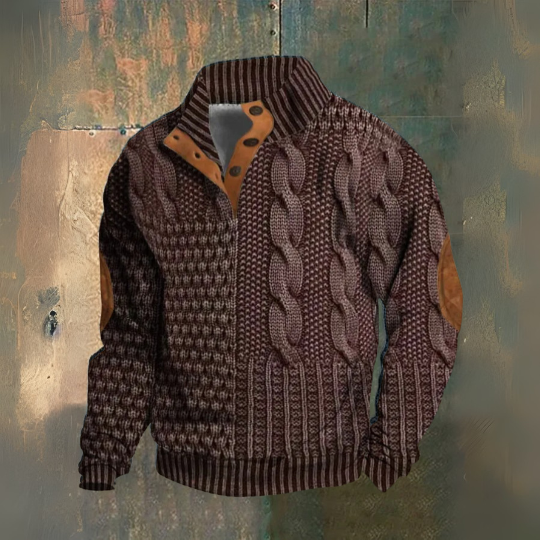 CRAWFORD DALLAS | CASUAL HIGH COLLAR SWEATER
