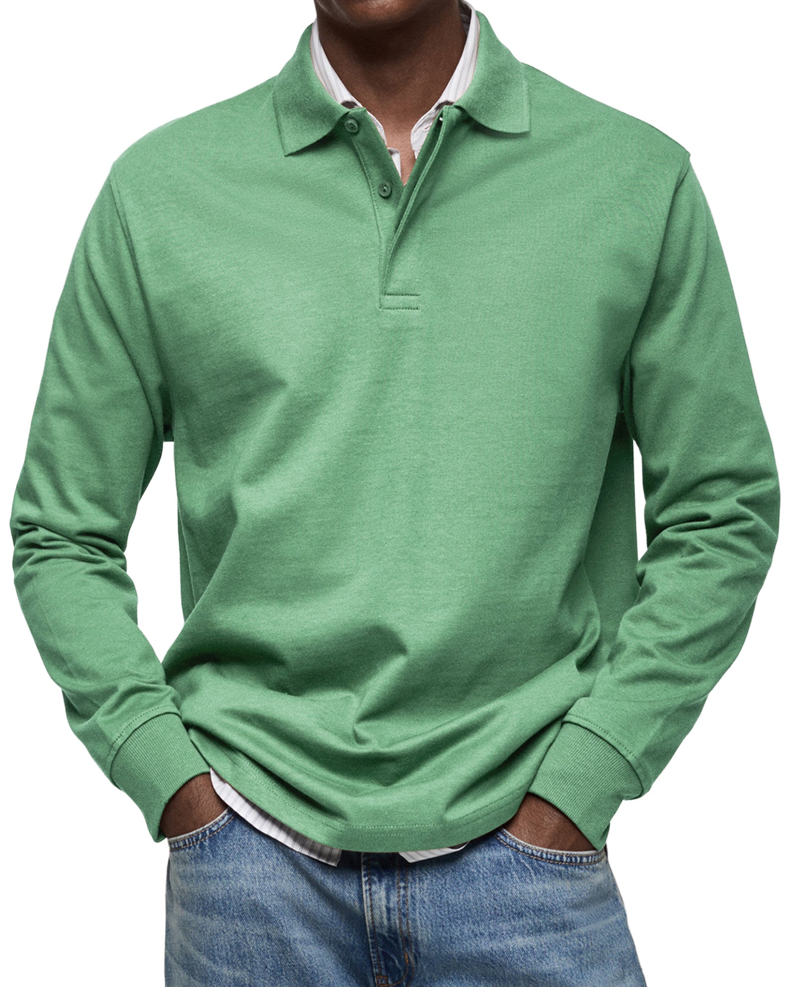 CRAWFORD DALLAS | LUXURY LONG-SLEEVED POLO