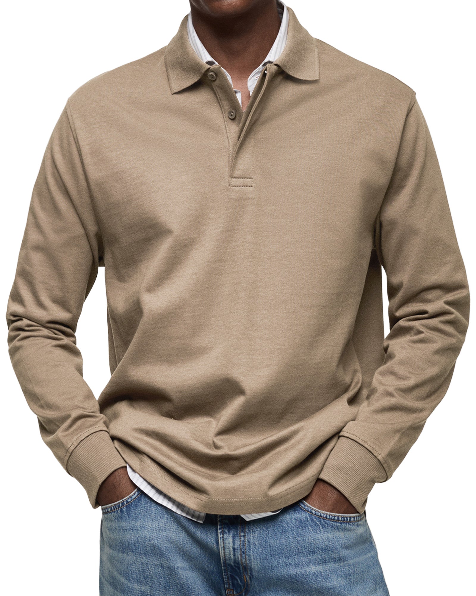 CRAWFORD DALLAS | LUXURY LONG-SLEEVED POLO