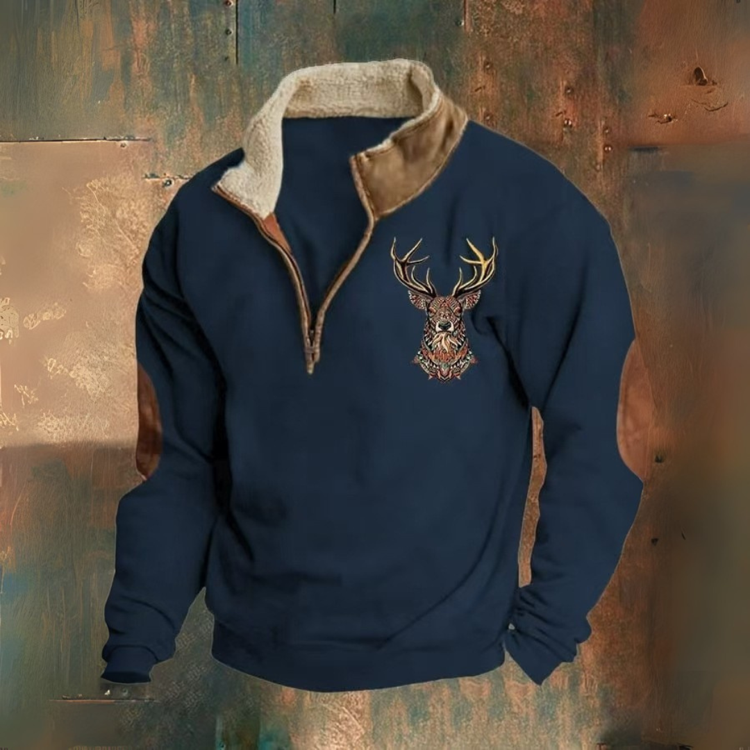 CRAWFORD DALLAS | QUARTER ZIP PULLOVER