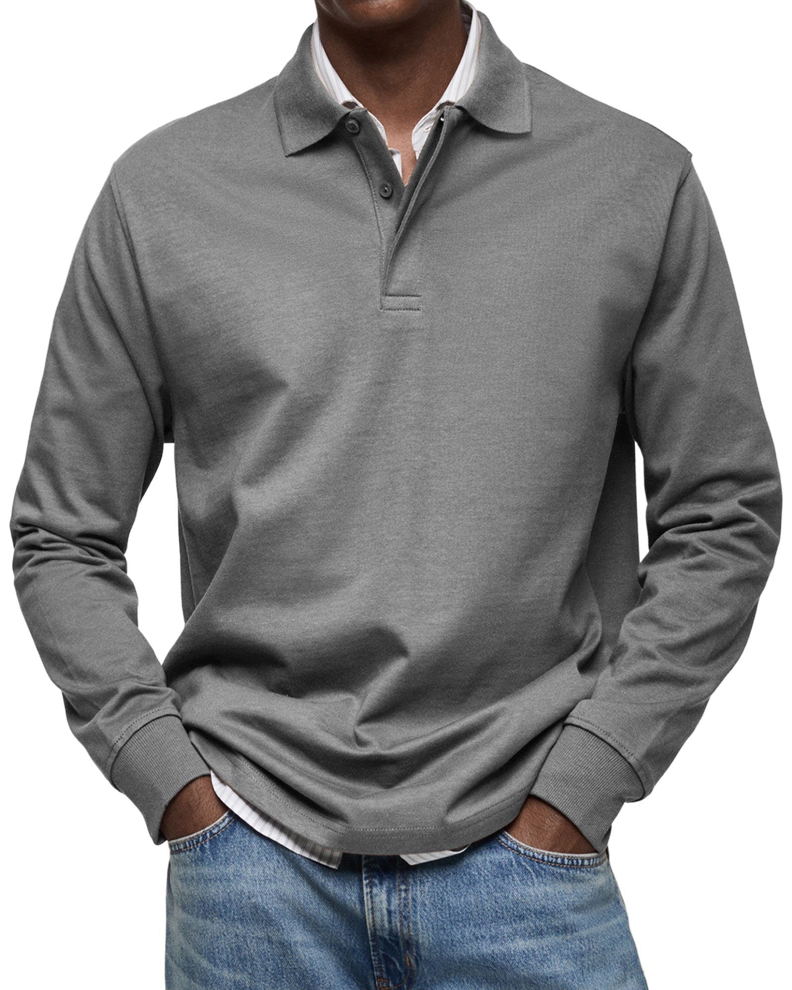 CRAWFORD DALLAS | LUXURY LONG-SLEEVED POLO