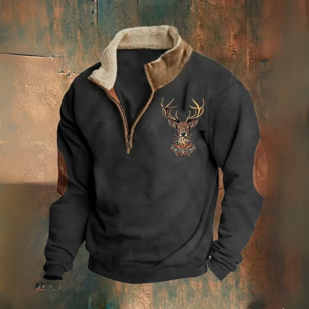 CRAWFORD DALLAS | QUARTER ZIP PULLOVER
