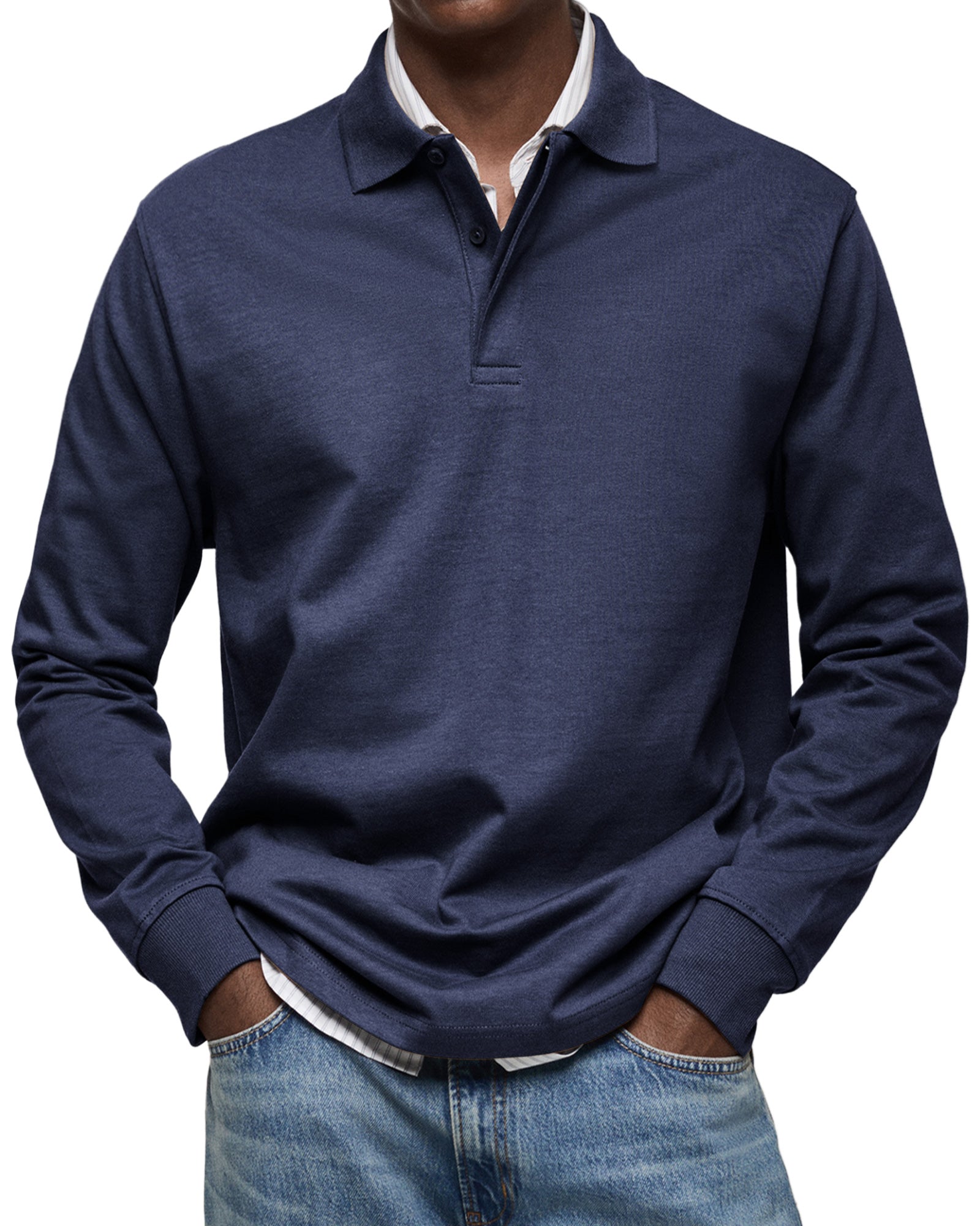 CRAWFORD DALLAS | LUXURY LONG-SLEEVED POLO