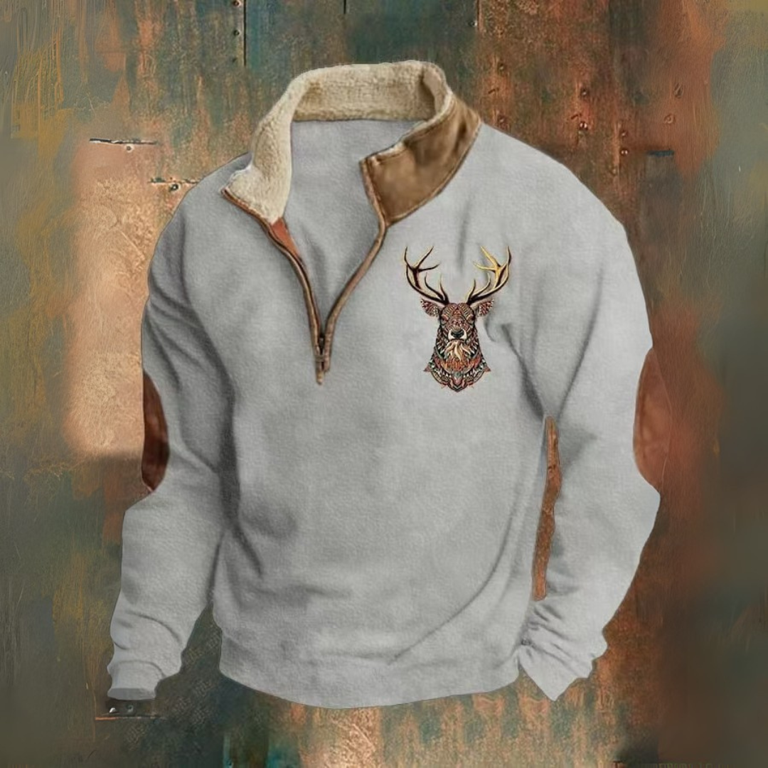CRAWFORD DALLAS | QUARTER ZIP PULLOVER