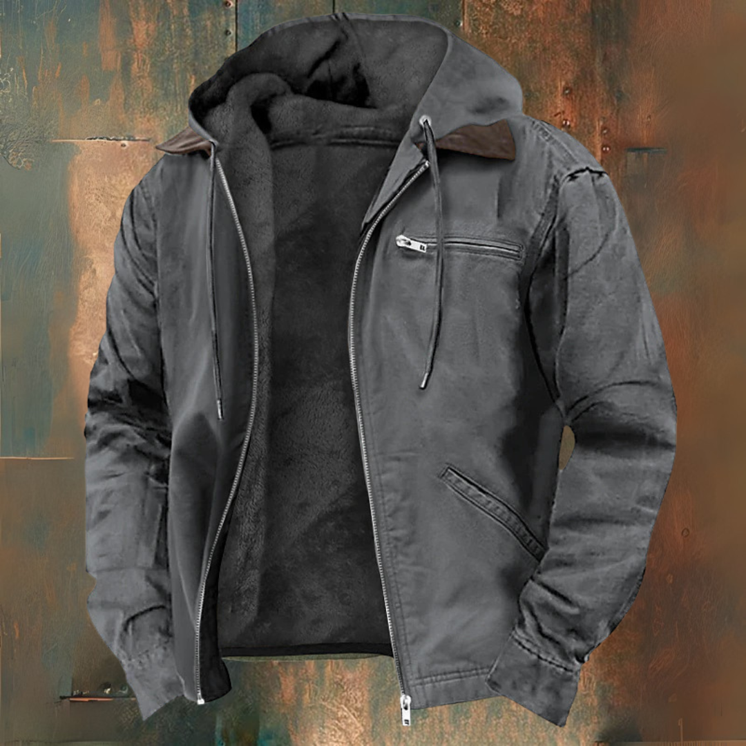 CRAWFORD DALLAS | ZIP-UP HOODED JACKET