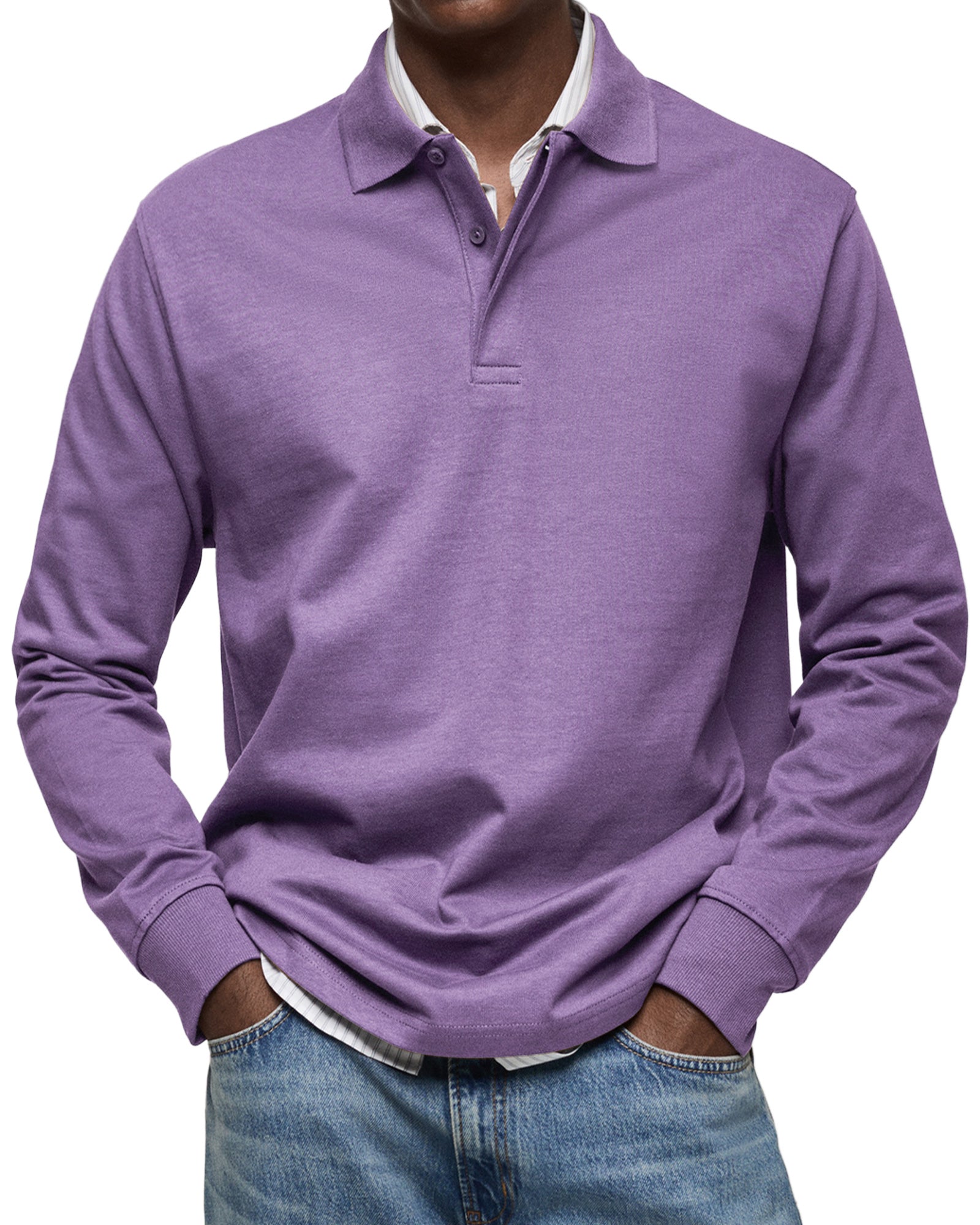 CRAWFORD DALLAS | LUXURY LONG-SLEEVED POLO