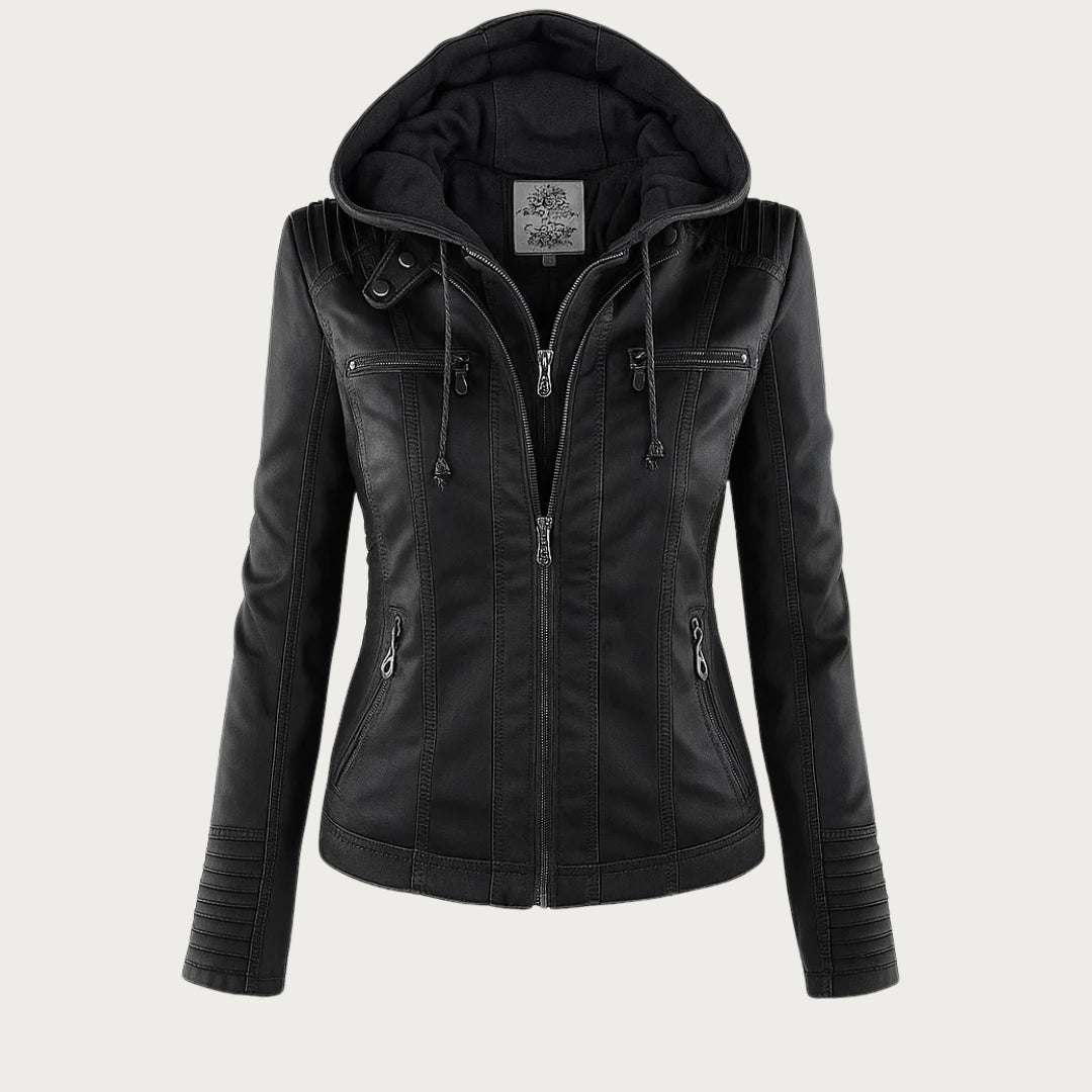 Karen | Elegant Leather Jacket