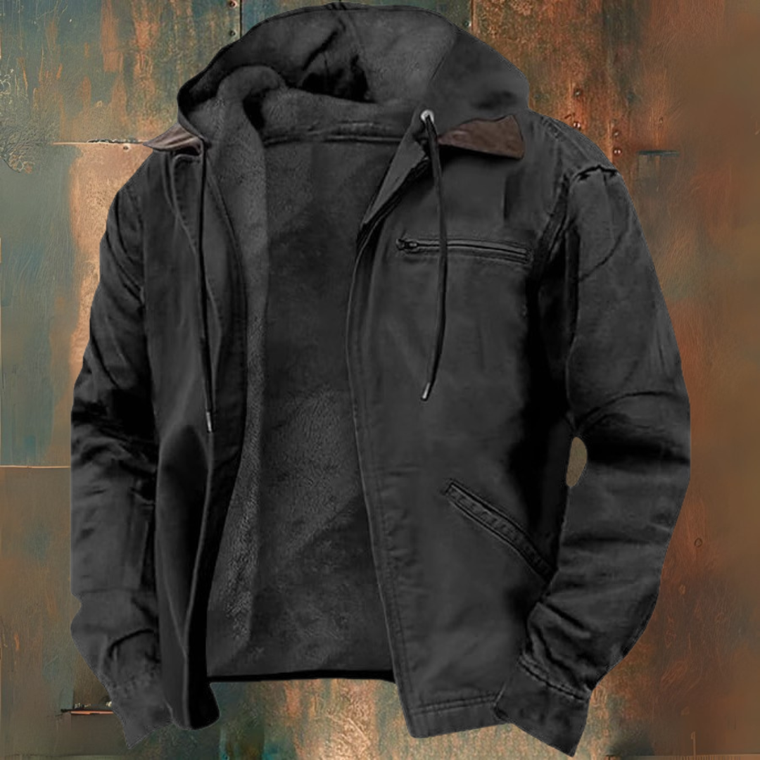 CRAWFORD DALLAS | ZIP-UP HOODED JACKET