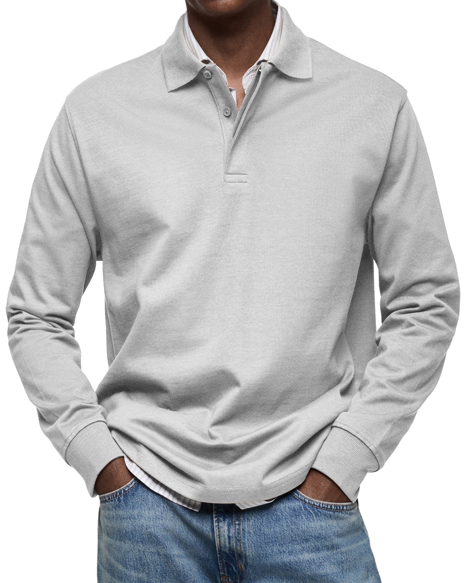 CRAWFORD DALLAS | LUXURY LONG-SLEEVED POLO