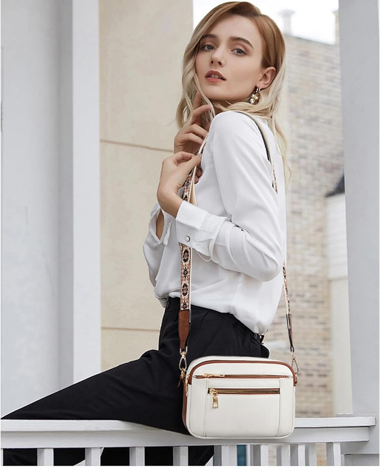 Crawford-Dallas™ | Fine Leather Shoulder Bag