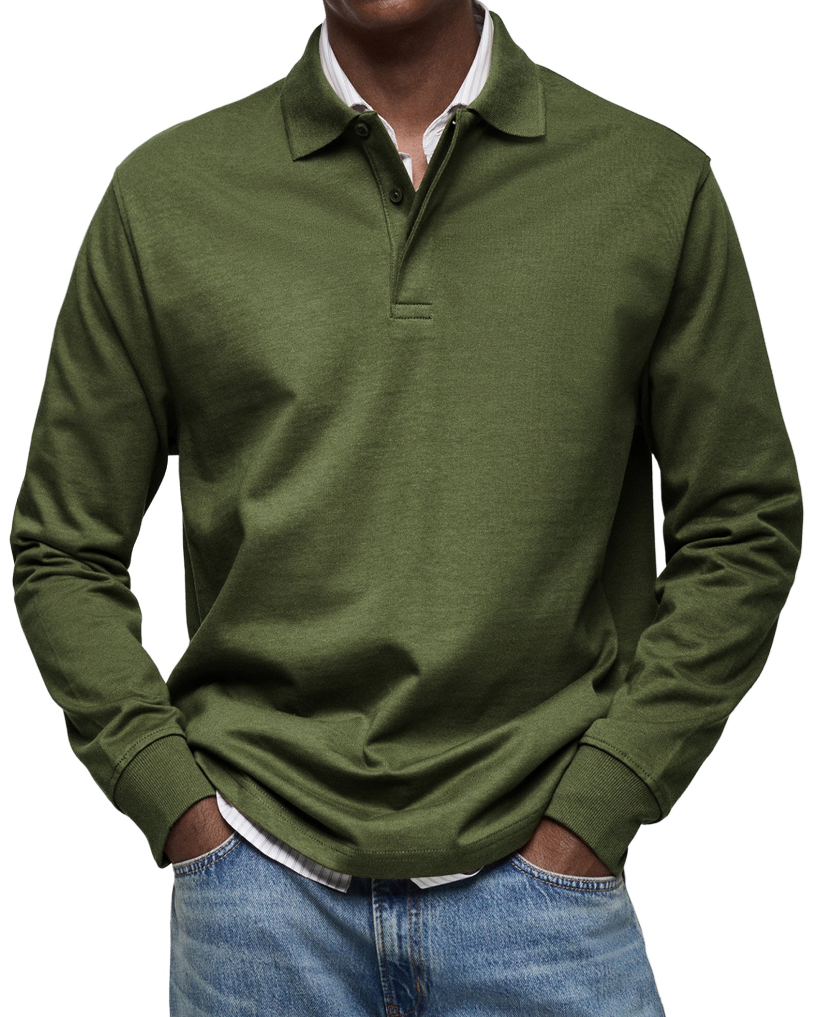 CRAWFORD DALLAS | LUXURY LONG-SLEEVED POLO