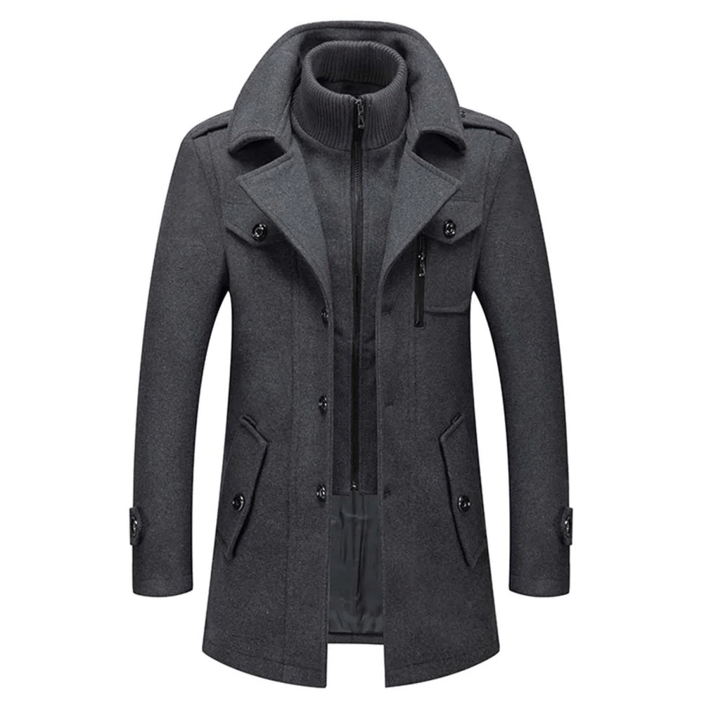 THOMAS | STYLISH & WARM WOOL COAT FOR MEN