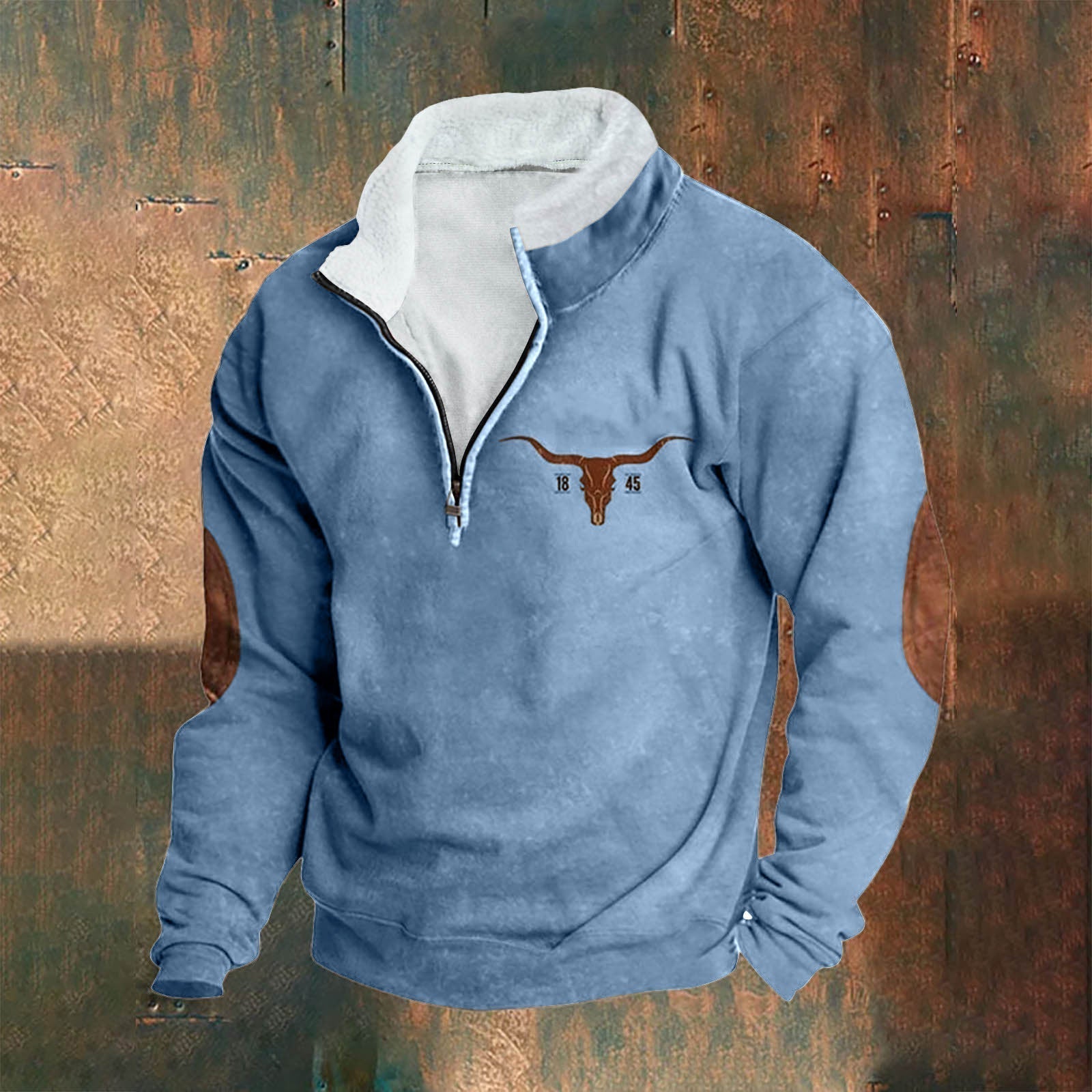CRAWFORD DALLAS | TRENDY QUARTER-ZIP PULLOVER