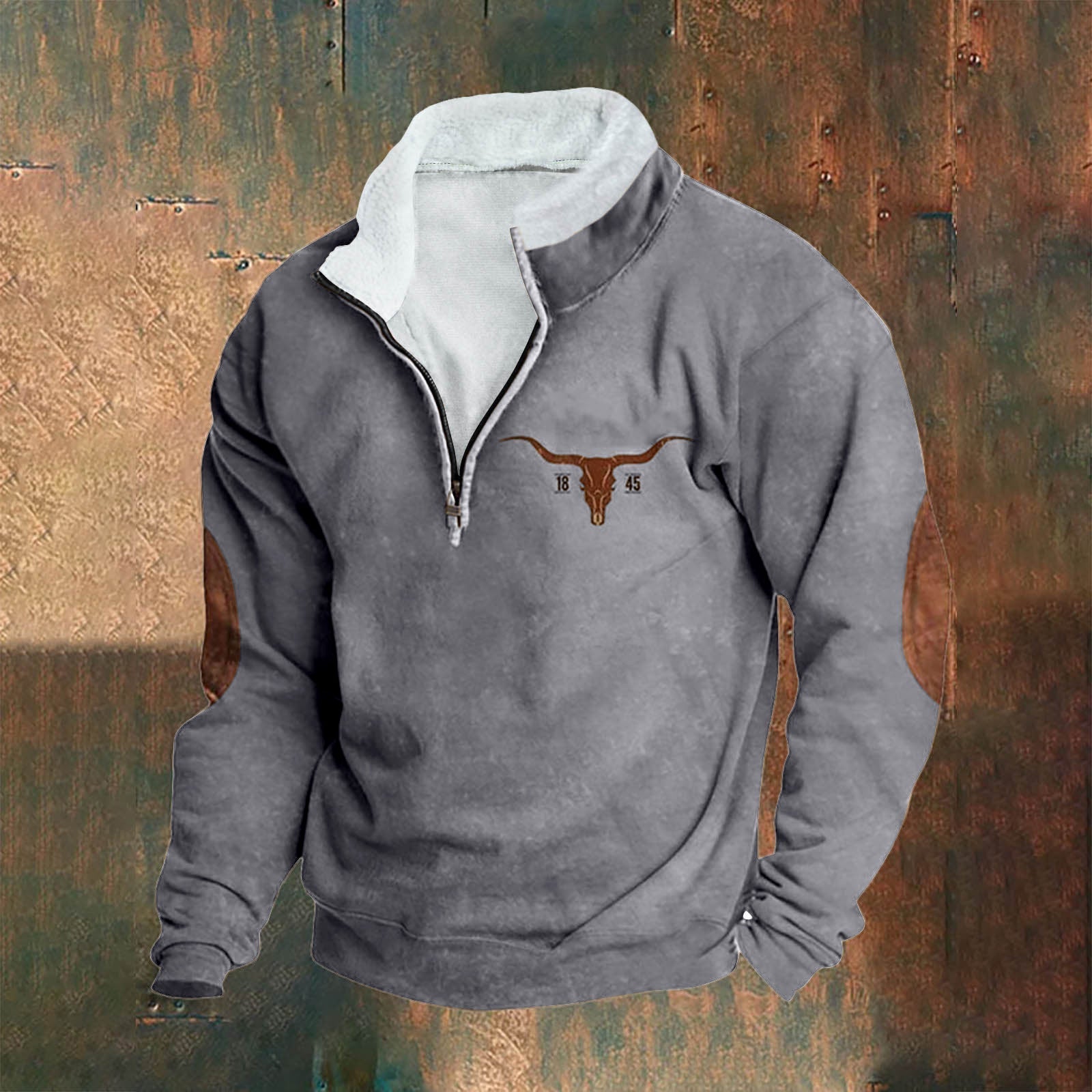 CRAWFORD DALLAS | TRENDY QUARTER-ZIP PULLOVER