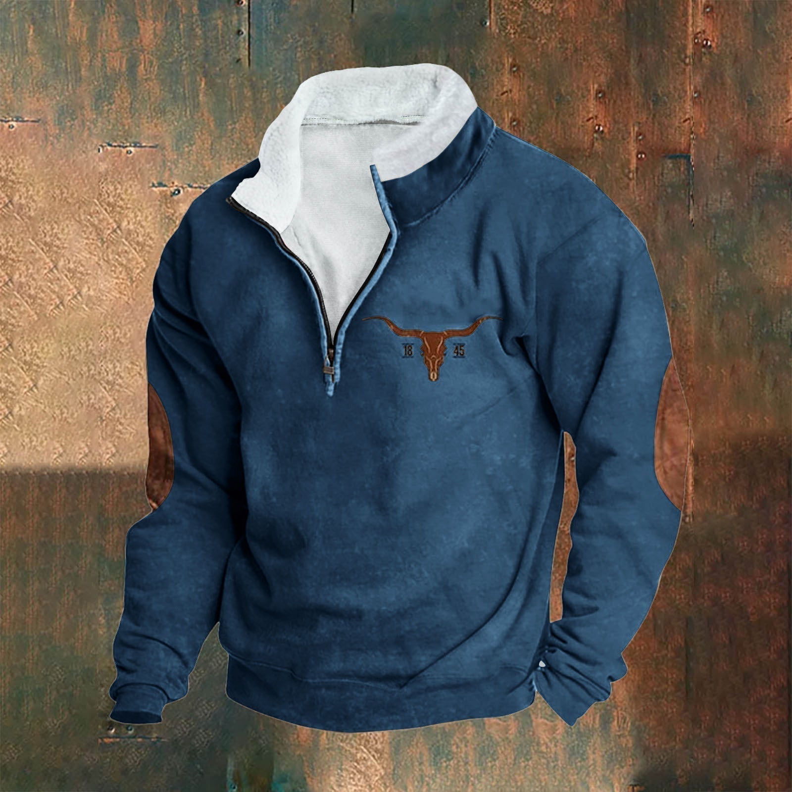 CRAWFORD DALLAS | TRENDY QUARTER-ZIP PULLOVER