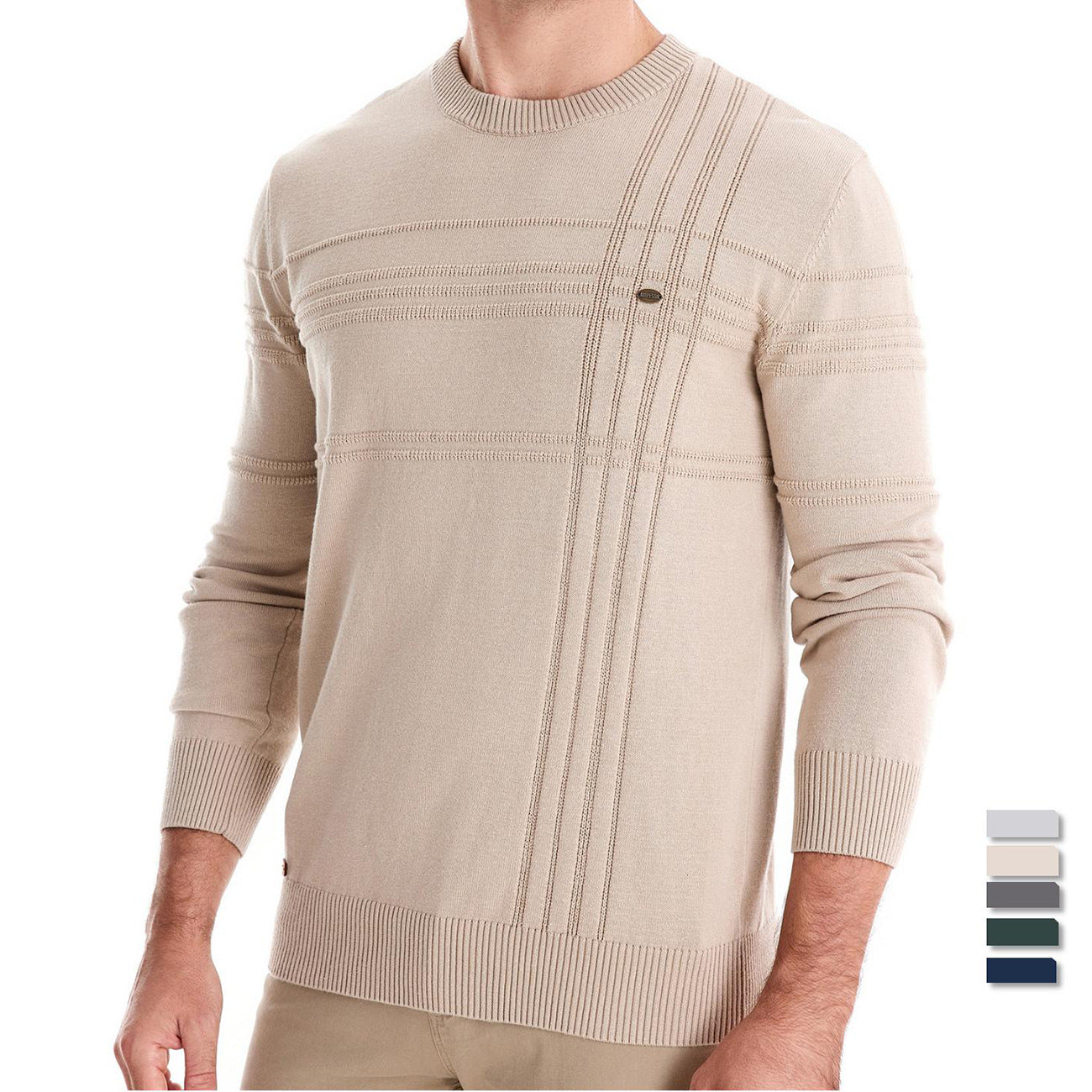 CRAWFORD DALLAS  | ELEGANT PULLOVER FOR MEN KNITTED