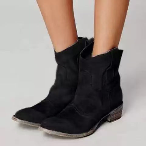 Patricia | Suede Ankle Boots