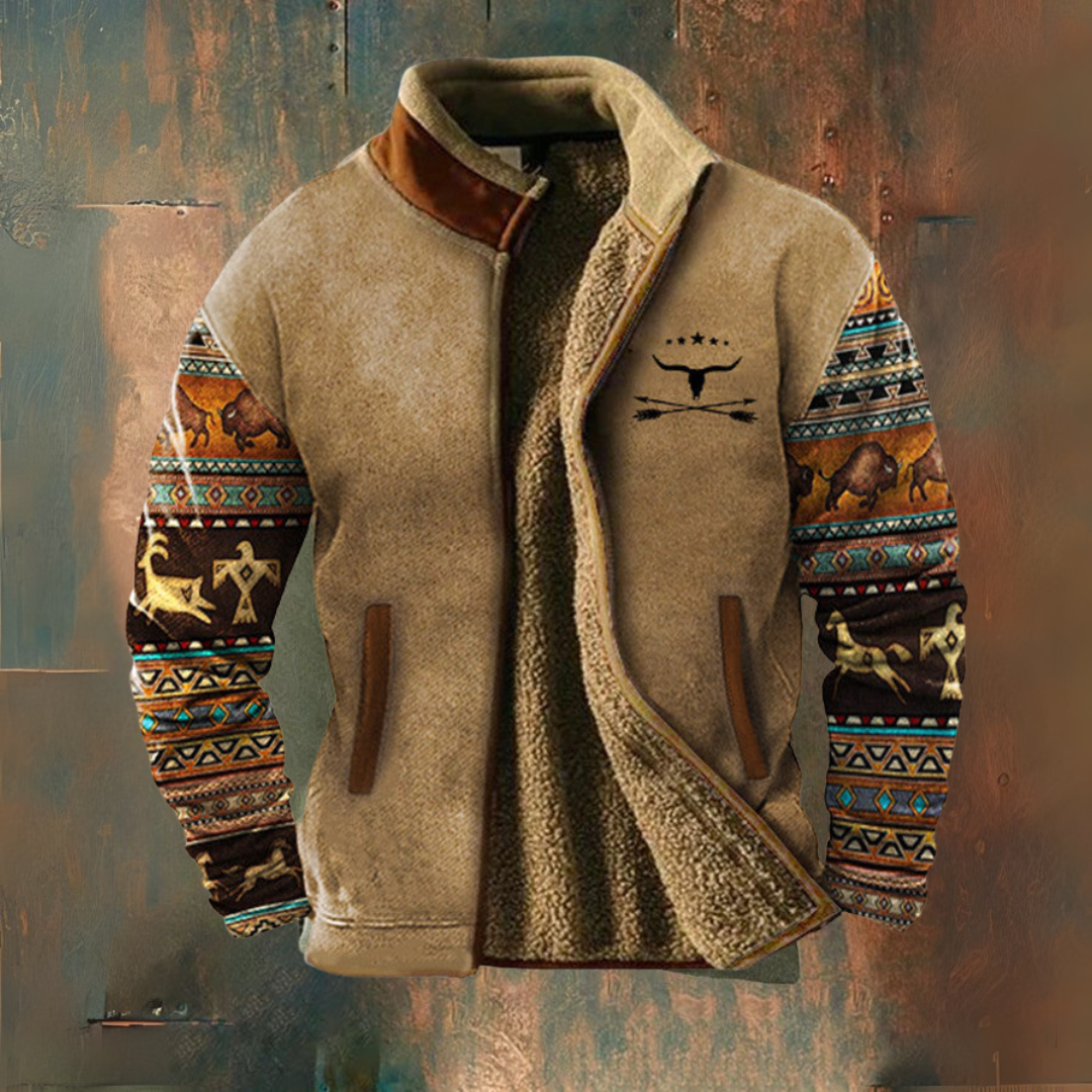 CRAWFORD DALLAS | TRENDY FLEECE JACKET