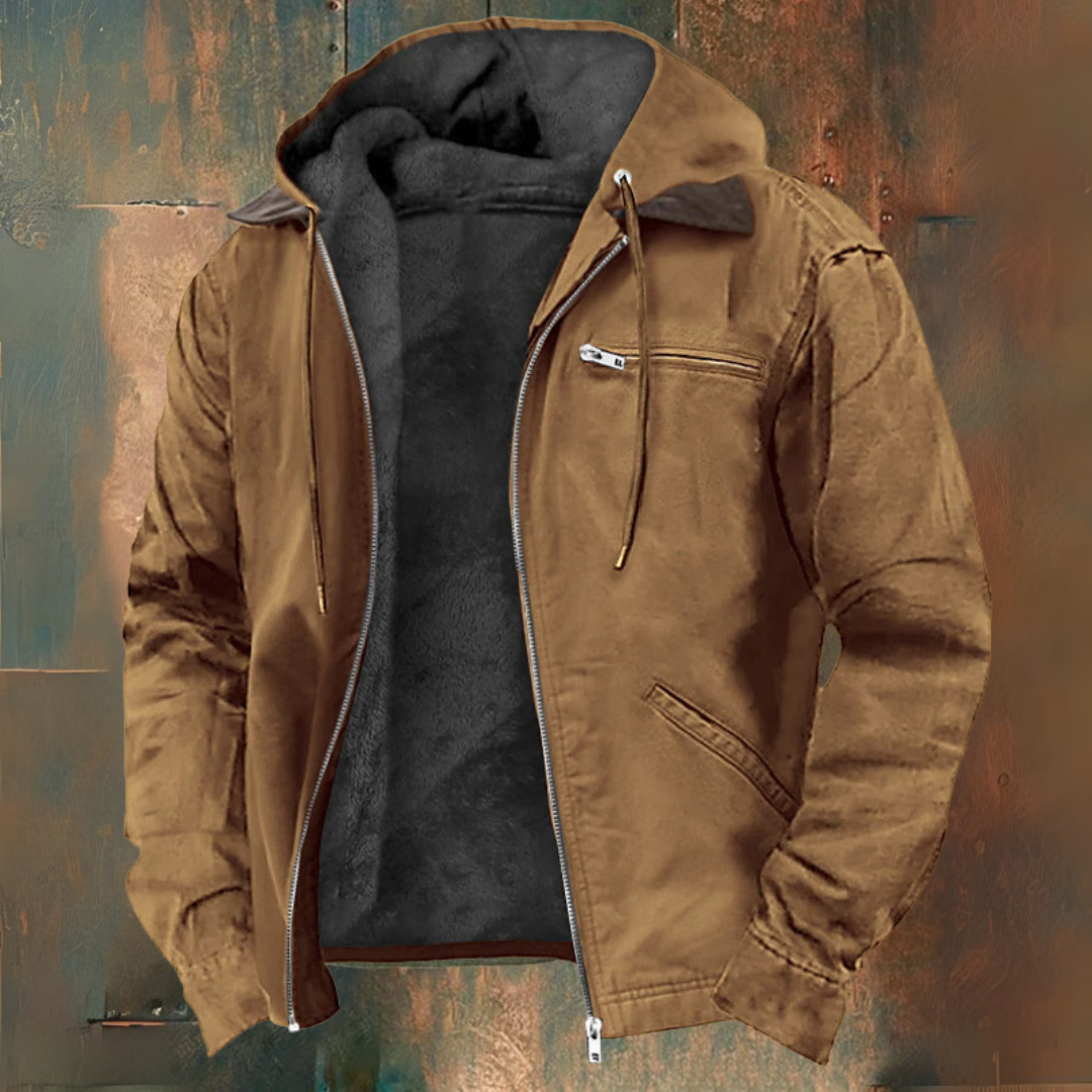 CRAWFORD DALLAS | ZIP-UP HOODED JACKET