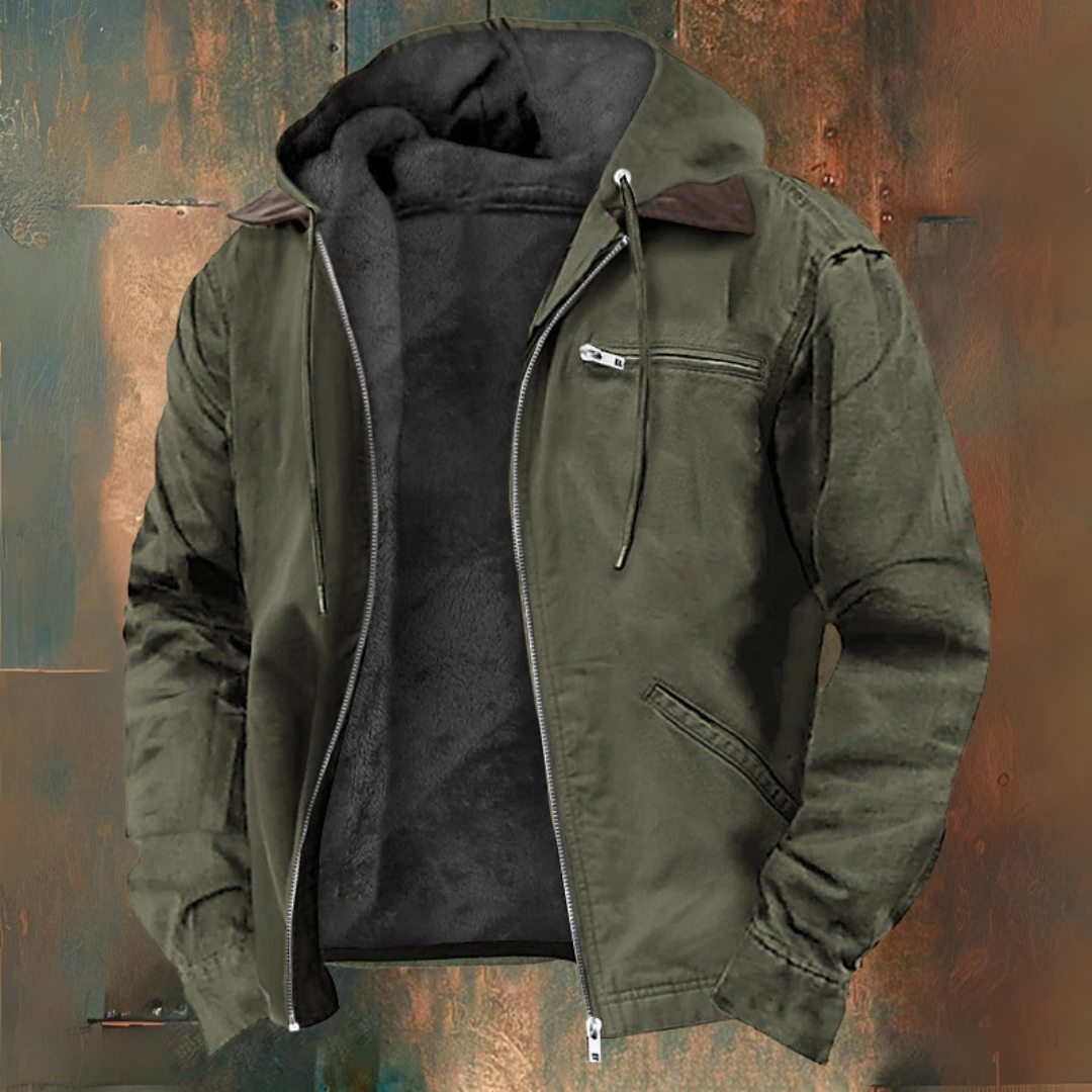 CRAWFORD DALLAS | ZIP-UP HOODED JACKET