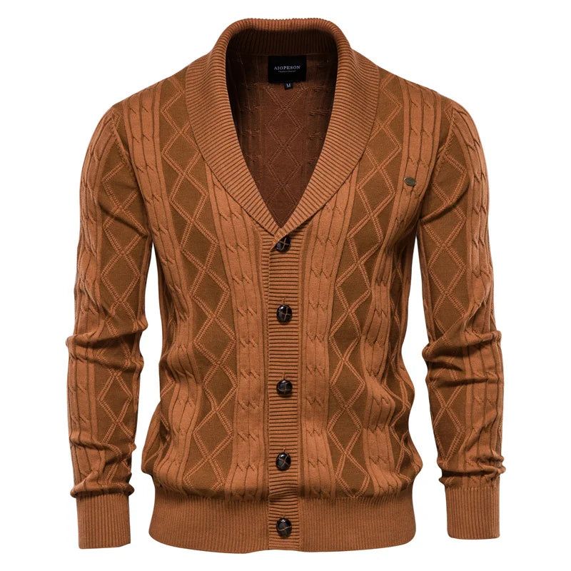 CRAWFORD DALLAS | MEN'S CARDIGAN WITH BUTTONS