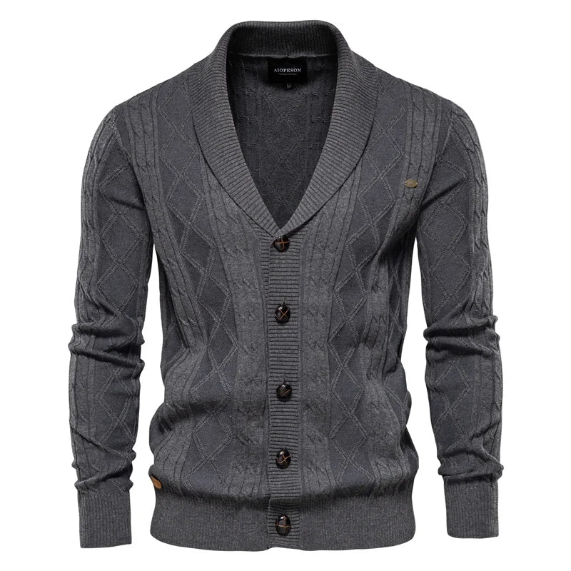 CRAWFORD DALLAS | MEN'S CARDIGAN WITH BUTTONS