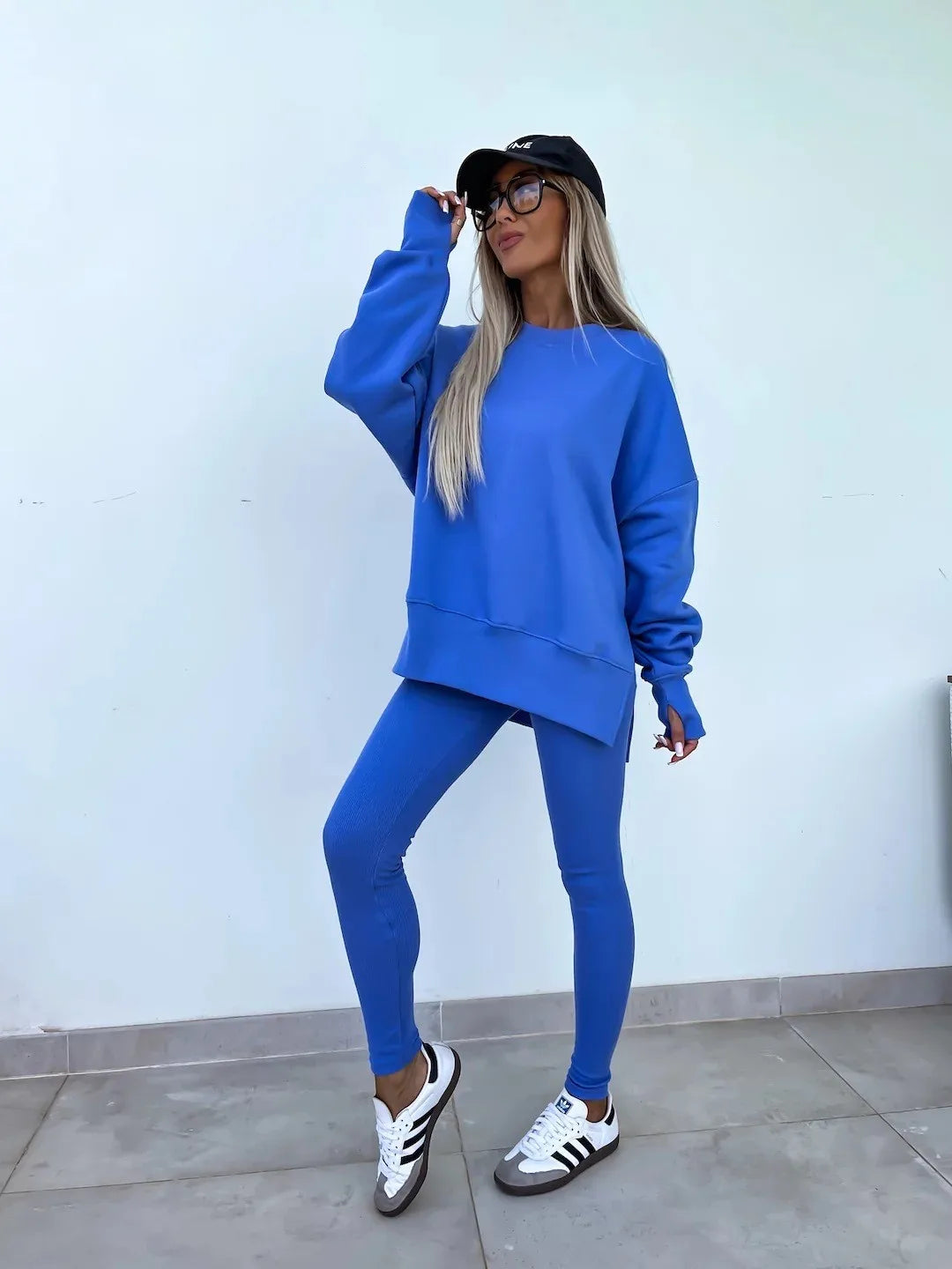 Michelle | Coordinated set with oversized sweatshirt and leggings