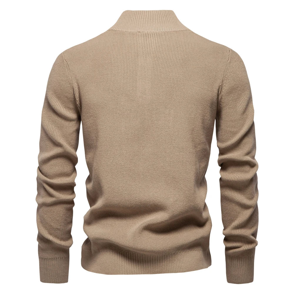 CRAWFORD DALLAS | MEN'S PULLOVER WITH BUTTON DESIGN