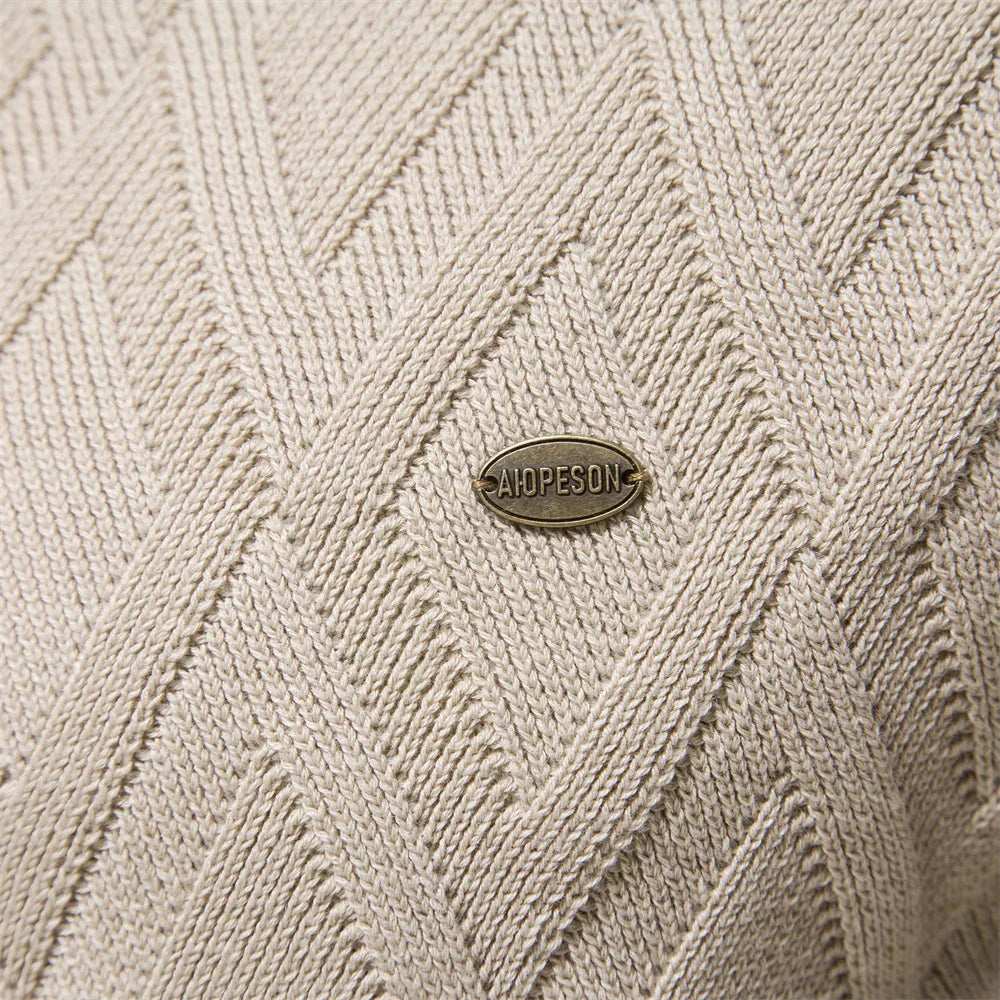 CRAWFORD DALLAS | CHECKED MEN'S PULLOVER