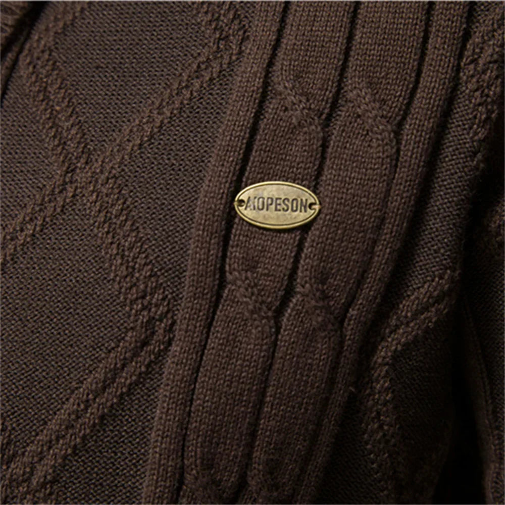 CRAWFORD DALLAS | MEN'S CARDIGAN WITH BUTTONS