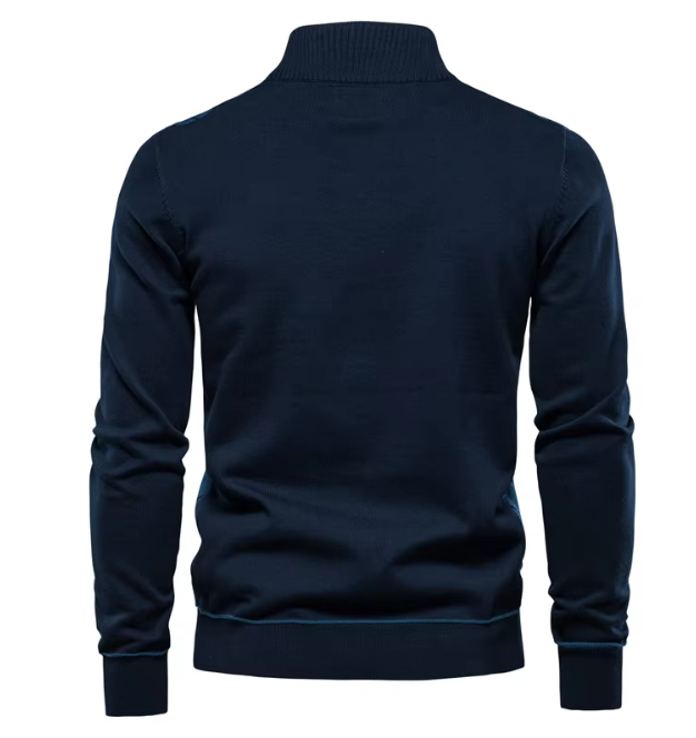 CRAWFORD DALLAS | MEN'S PULLOVER WITH HALF-ZIP