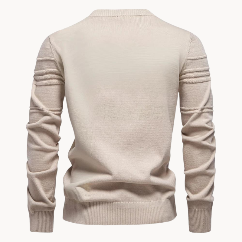 CRAWFORD DALLAS | MEN'S CHECK PATTERN KNITWEAR