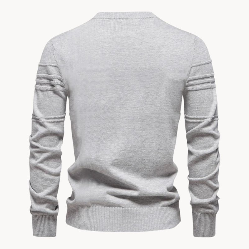 CRAWFORD DALLAS | MEN'S CHECK PATTERN KNITWEAR