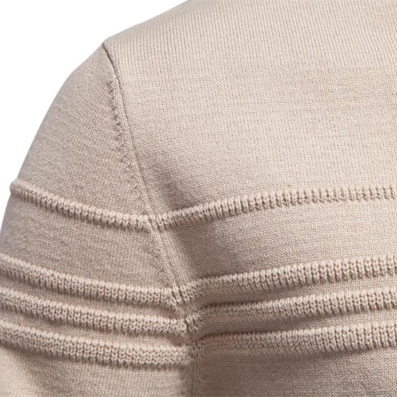 CRAWFORD DALLAS | MEN'S CHECK PATTERN KNITWEAR