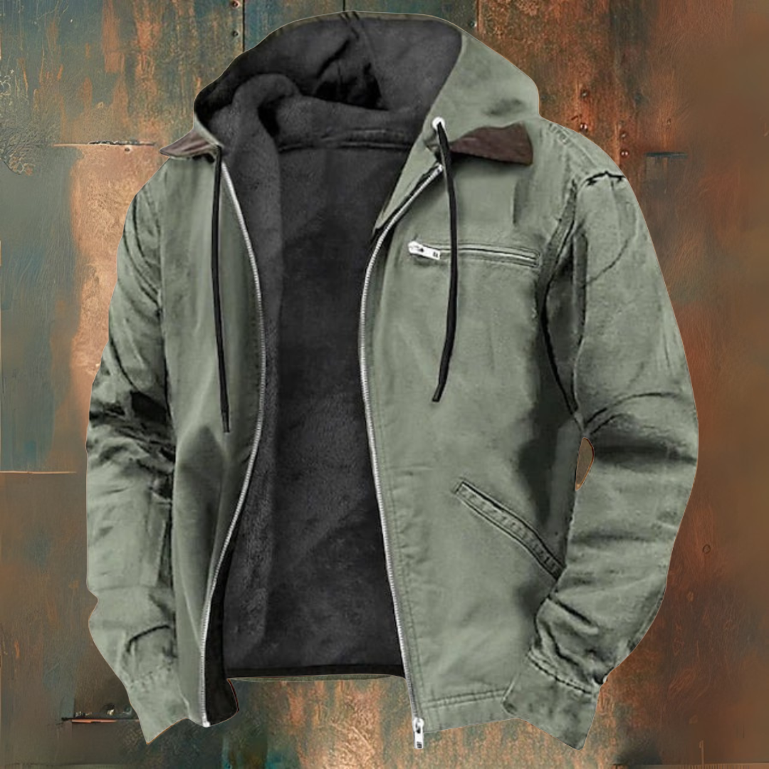 CRAWFORD DALLAS | ZIP-UP HOODED JACKET