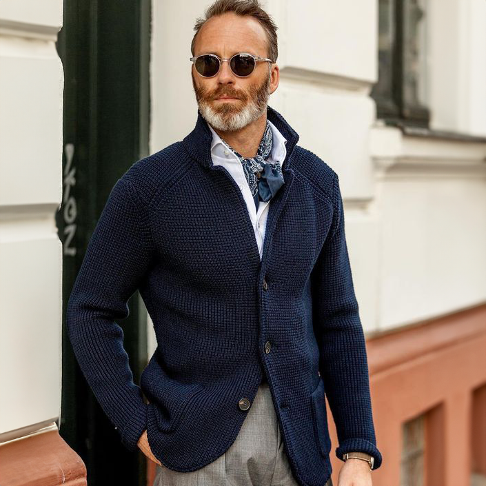 CRAWFORD DALLAS | TIMELESS KNIT CARDIGAN
