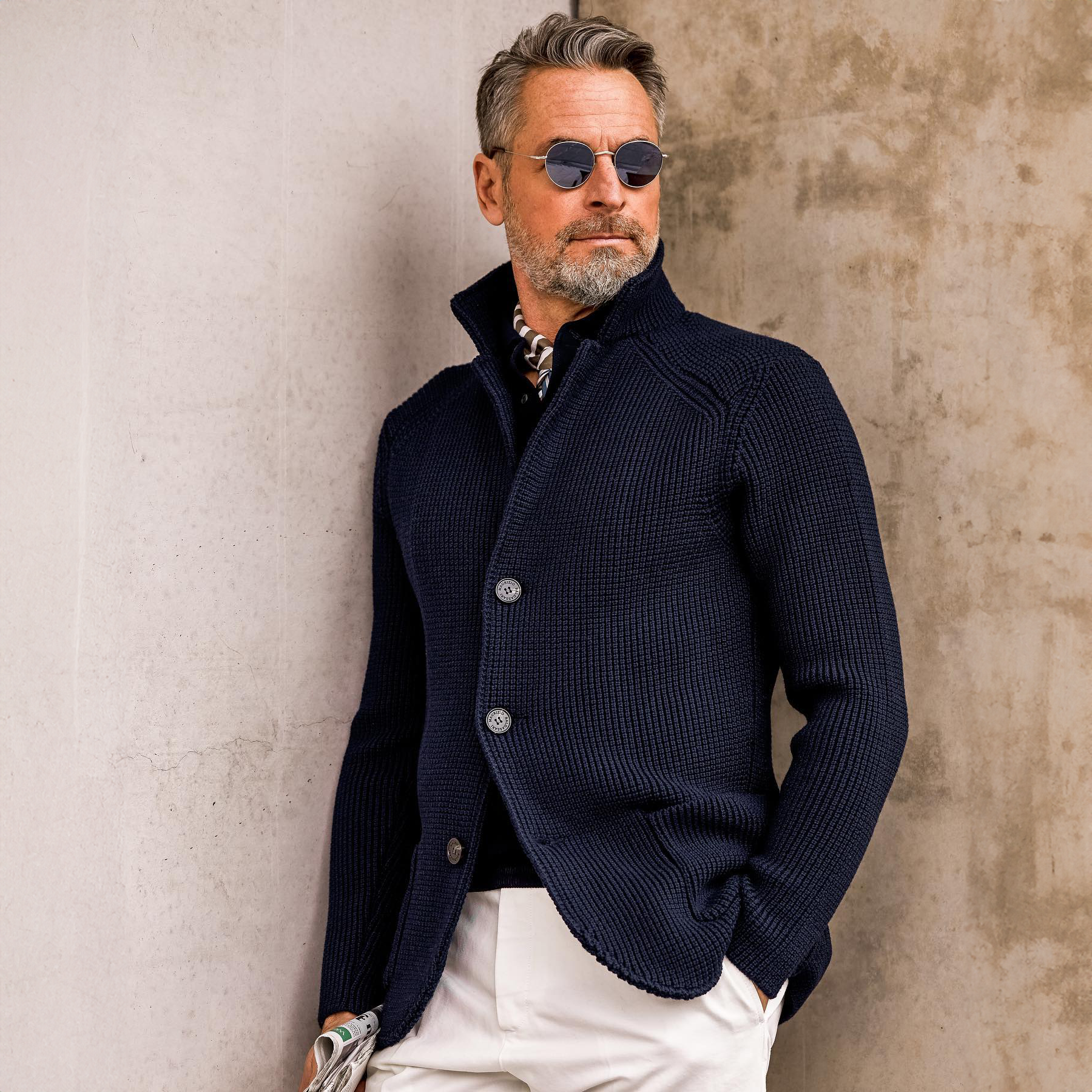 CRAWFORD DALLAS | TIMELESS KNIT CARDIGAN