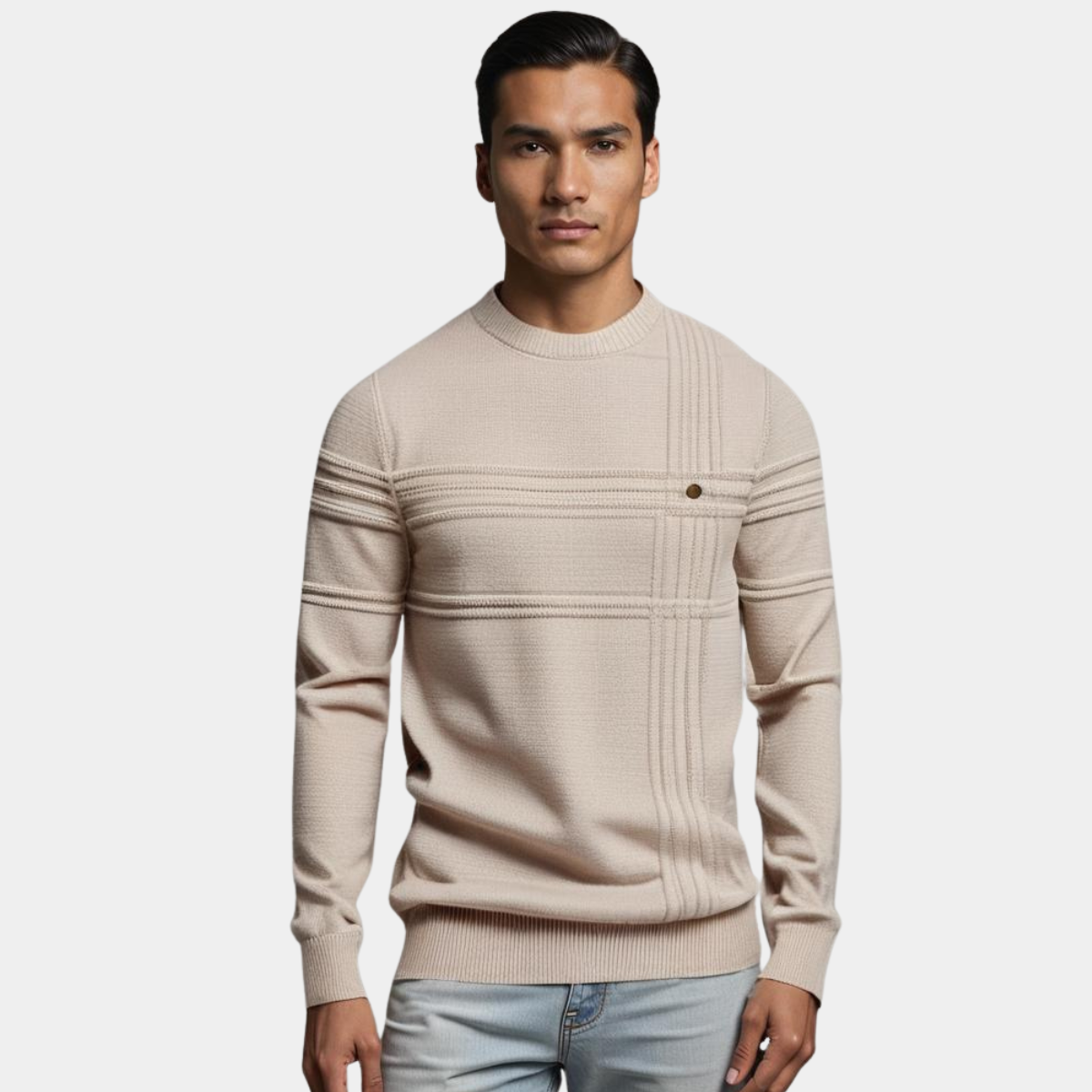 CRAWFORD DALLAS  | ELEGANT PULLOVER FOR MEN KNITTED