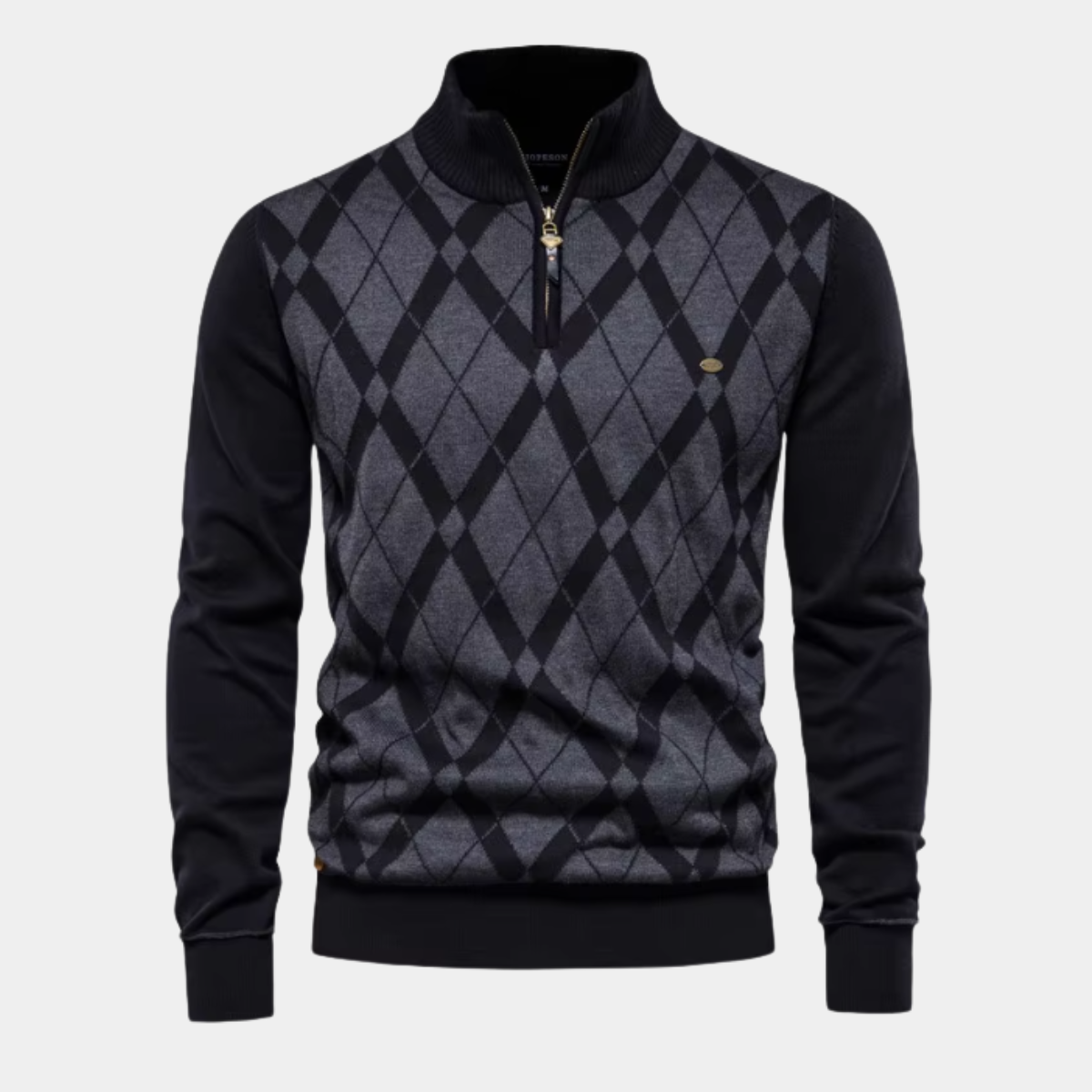CRAWFORD DALLAS | MEN'S PULLOVER WITH HALF-ZIP