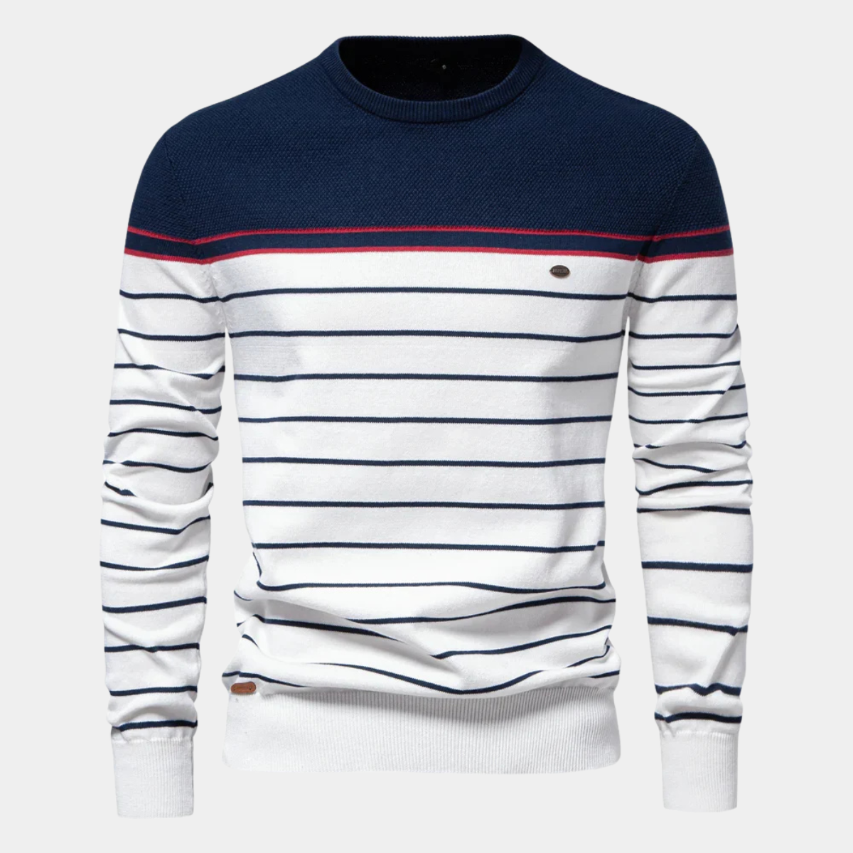 CRAWFORD DALLAS | STRIPED MEN'S SWEATER