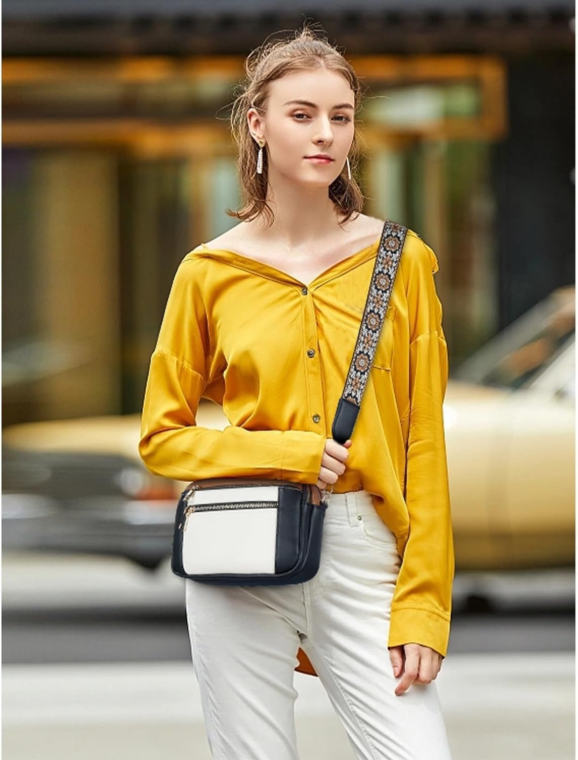 Crawford-Dallas™ | Fine Leather Shoulder Bag