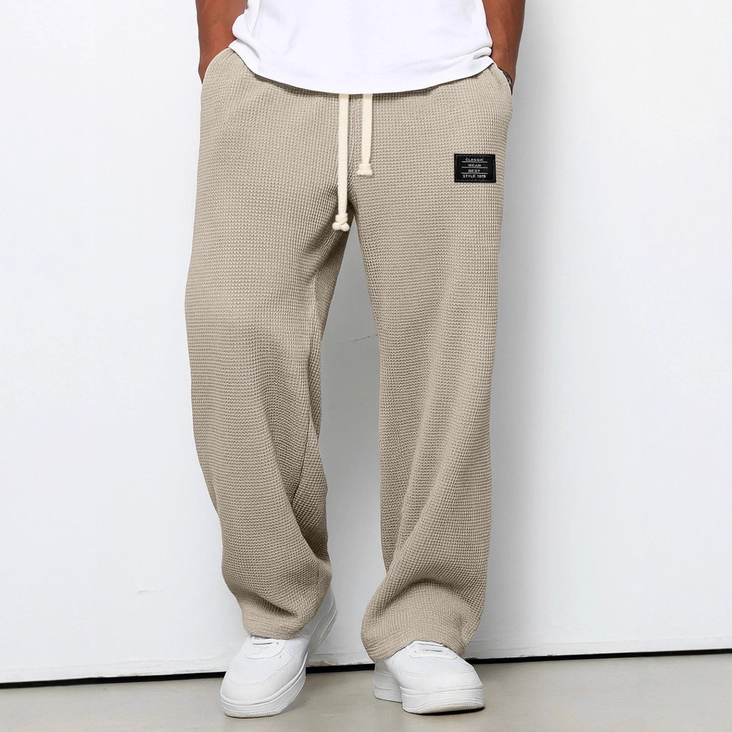 CRAWFORD DALLAS | Wide Pants with Adjustable Waist